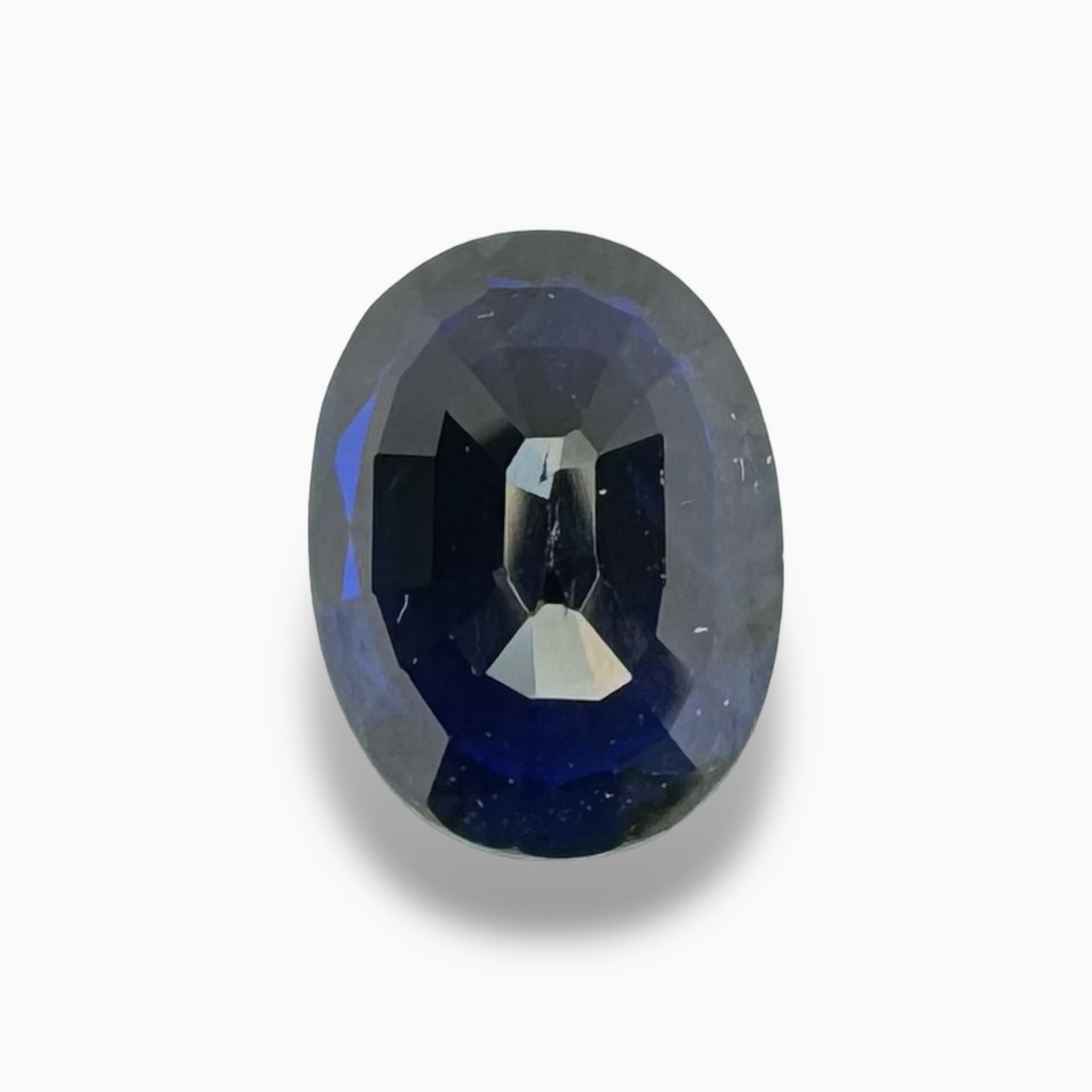 Natural Blue Sapphire Stone 1.75 ct Oval 7.98 x 5.99 x 3.98 mm