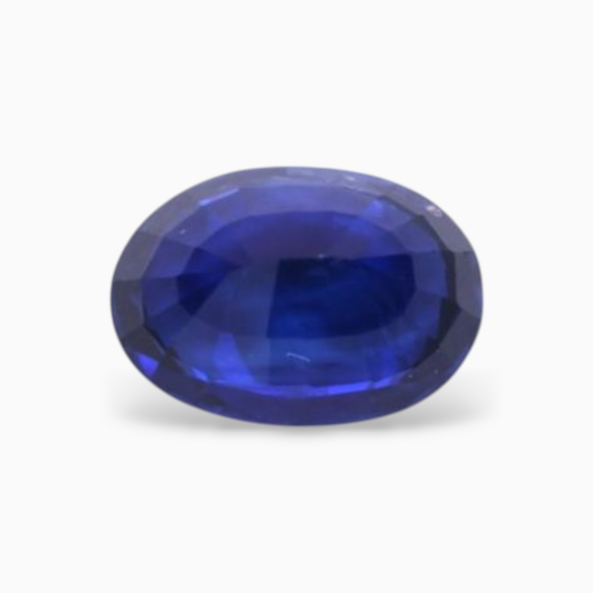 Natural Blue Sapphire Stone 1.85 Carats Oval Shape 8.30x5.82x4.76mm Size Certified By IDL