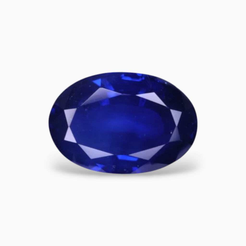 Natural Blue Sapphire Stone 1.96 Carats Oval Shape 8.70x5.98x3.77mm Size Certified By IDL