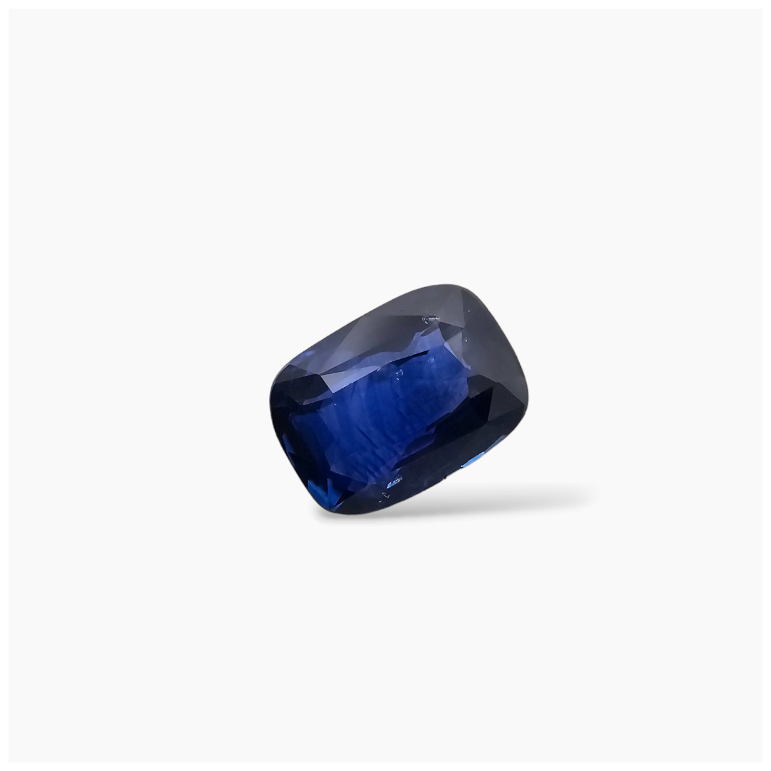 loose Natural Blue Sapphire Stone 2.01 Carats Cushion Shape 8x6 mm