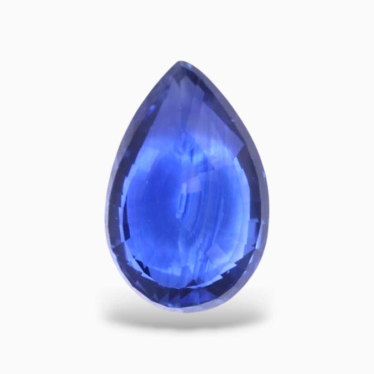 Natural Blue Sapphire Stone 2.02 Carats Pear Shape 9.08x5.92x4.51 mm Size
