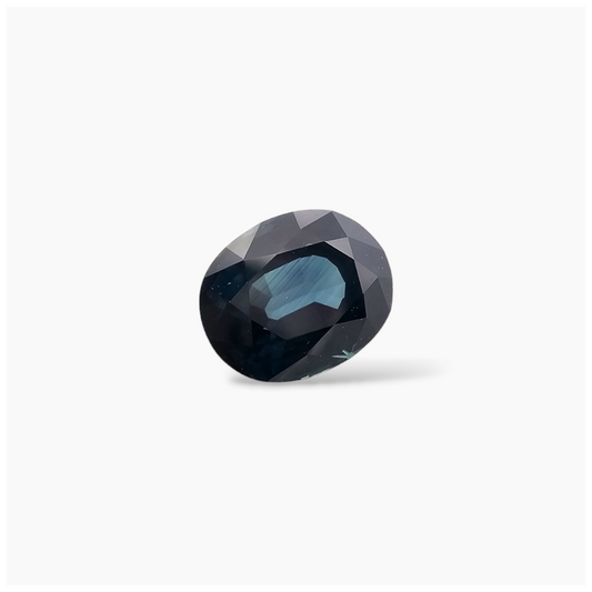 loose Natural Blue Sapphire Stone 2.22 Carats Oval Shape 8.2x6.8 mm