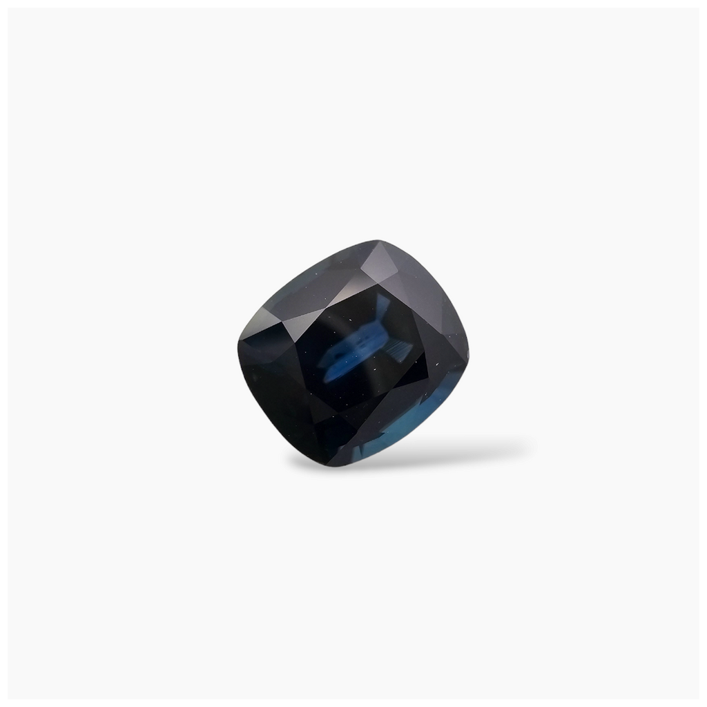 loose  Natural Blue Sapphire Stone 2.37 Carats Cushion Shape 8x7 mm 