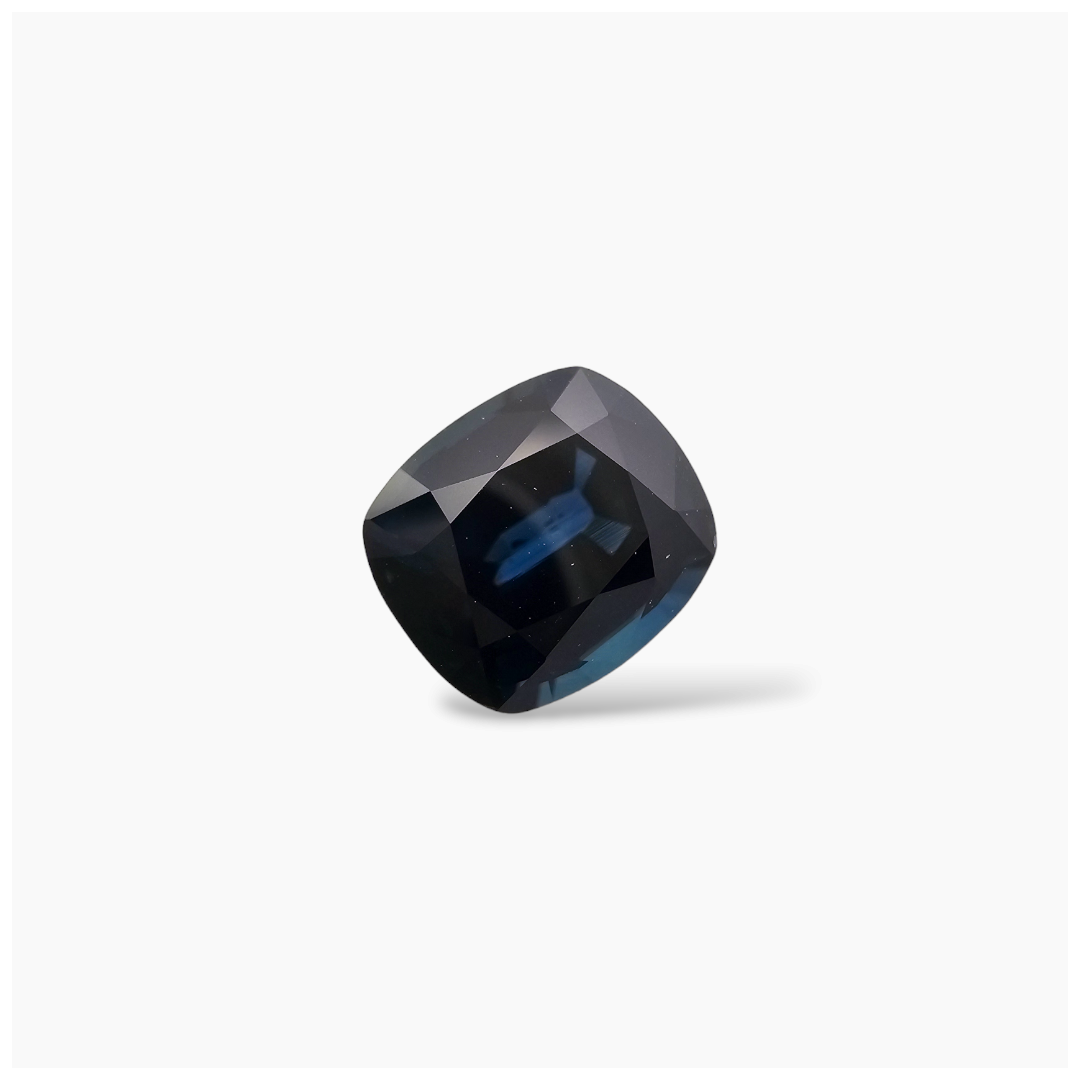 loose  Natural Blue Sapphire Stone 2.37 Carats Cushion Shape 8x7 mm 