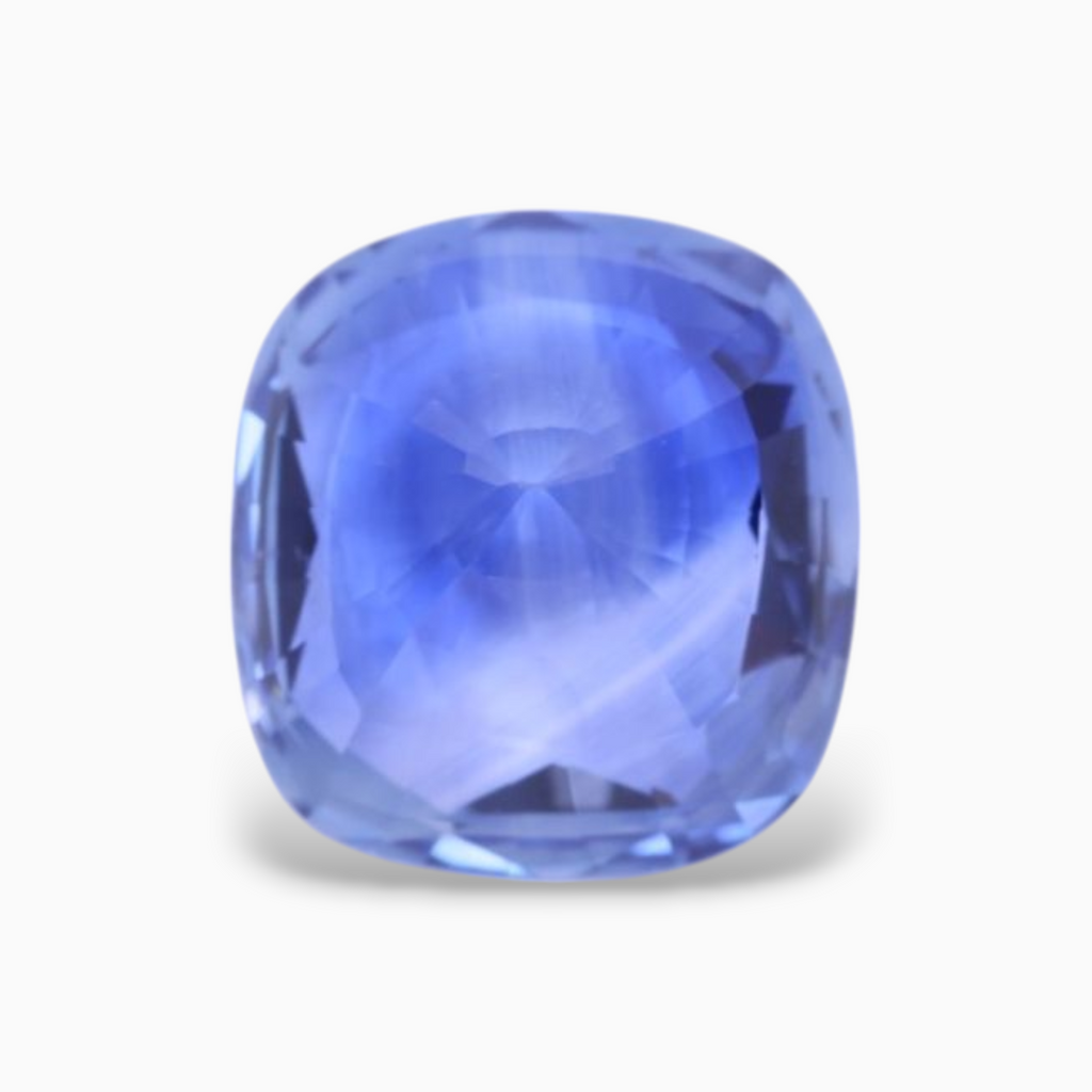 Natural Blue Sapphire Stone 2.59 Carats Cushion Shape 8.01x7.56x4.55mm Size
