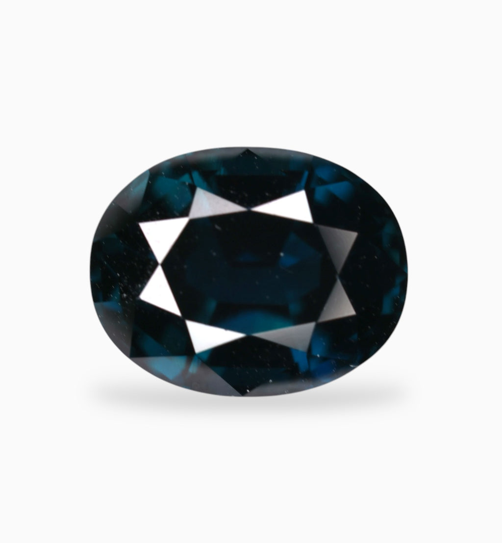 Natural Blue Sapphire Precious Stone 2.69 Carats 8.7x6.7mm