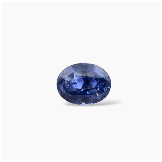 Natural Blue Sapphire Stone 2.73 Carats Oval Shape 8.91x6.81x5.13 mm
