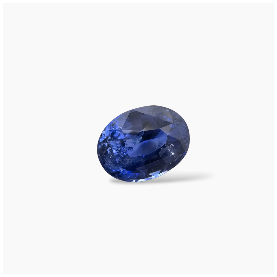 Natural Blue Sapphire Stone 2.73 Carats Oval Shape 8.91x6.81x5.13 mm