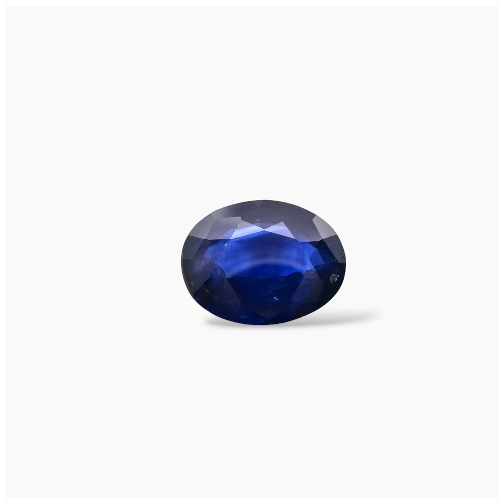 Natural Blue Sapphire Stone 2.81 Carats Oval Shape 9.83x7.51x4.13mm