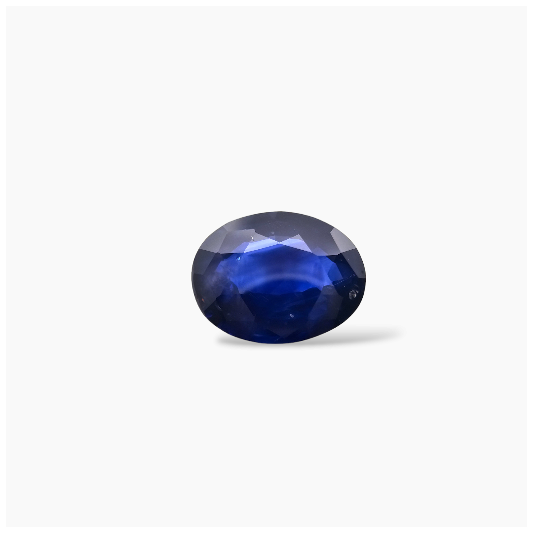 Natural Blue Sapphire Stone 2.81 Carats Oval Shape 9.83x7.51x4.13mm
