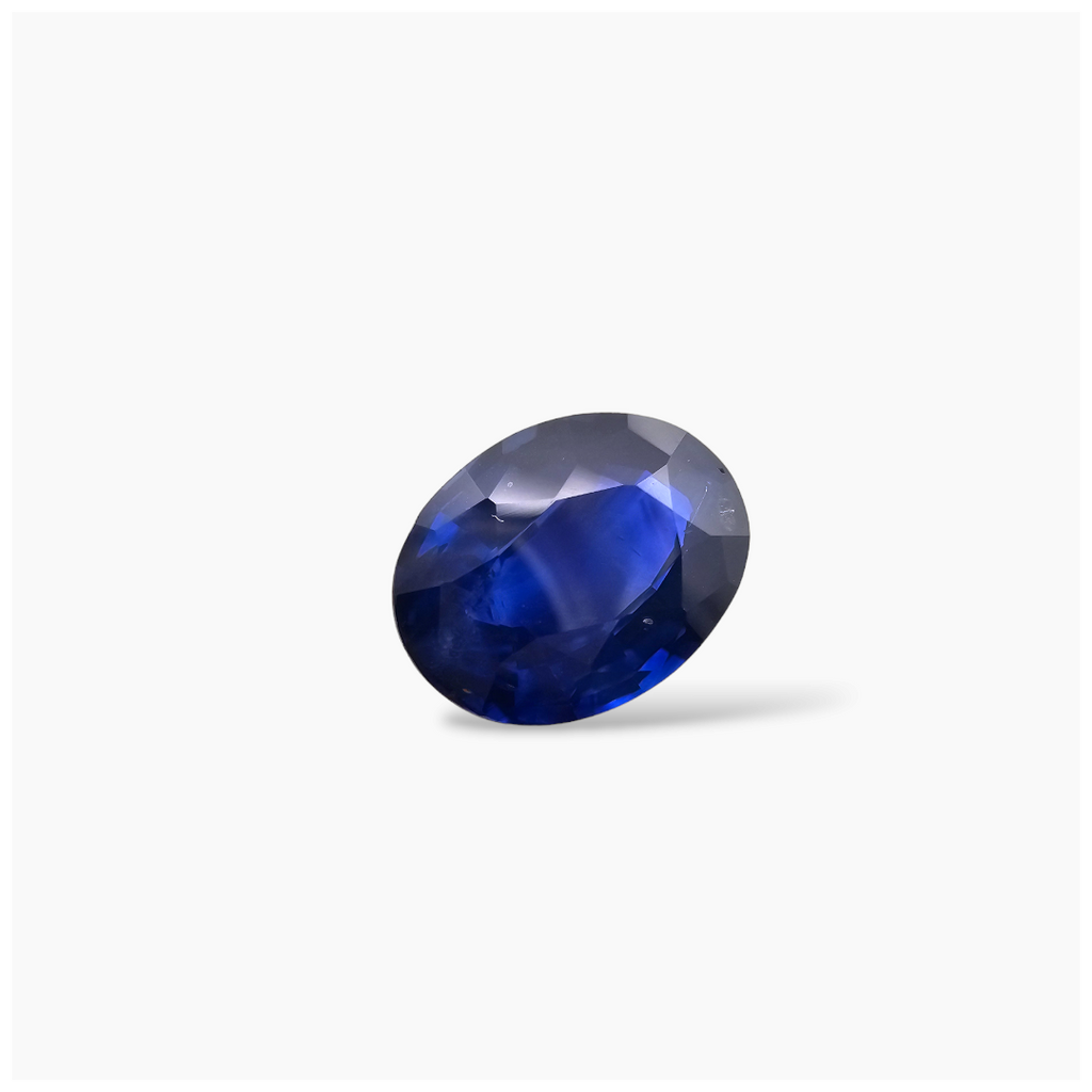 Natural Blue Sapphire Stone 2.81 Carats Oval Shape 9.83x7.51x4.13mm