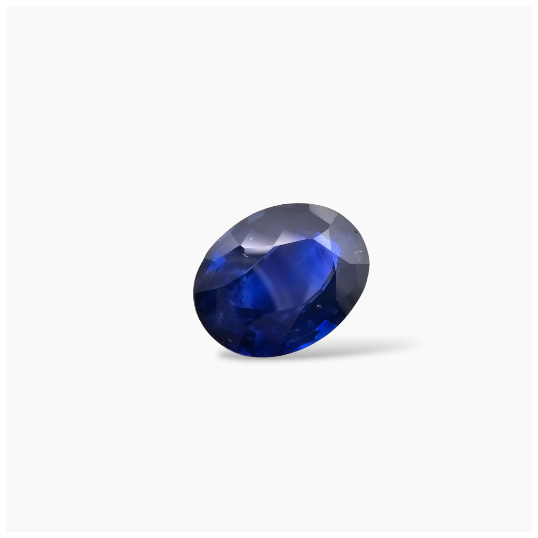 Natural Blue Sapphire Stone 2.81 Carats Oval Shape 9.83x7.51x4.13mm