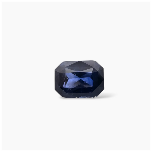 buy Natural Blue Sapphire Stone 3.04 Carats Emerald Cut Shape 8.6x6.5 mm