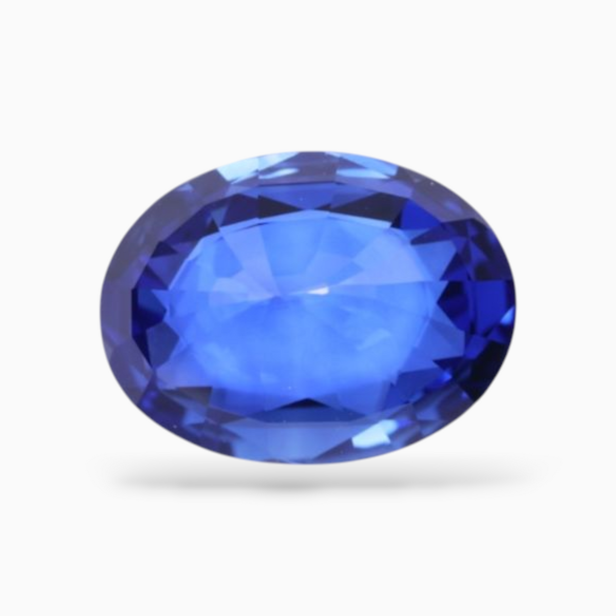 Natural Blue Sapphire Stone 3.04 Carats Oval Shape 10.43x7.85x4.57mm Size