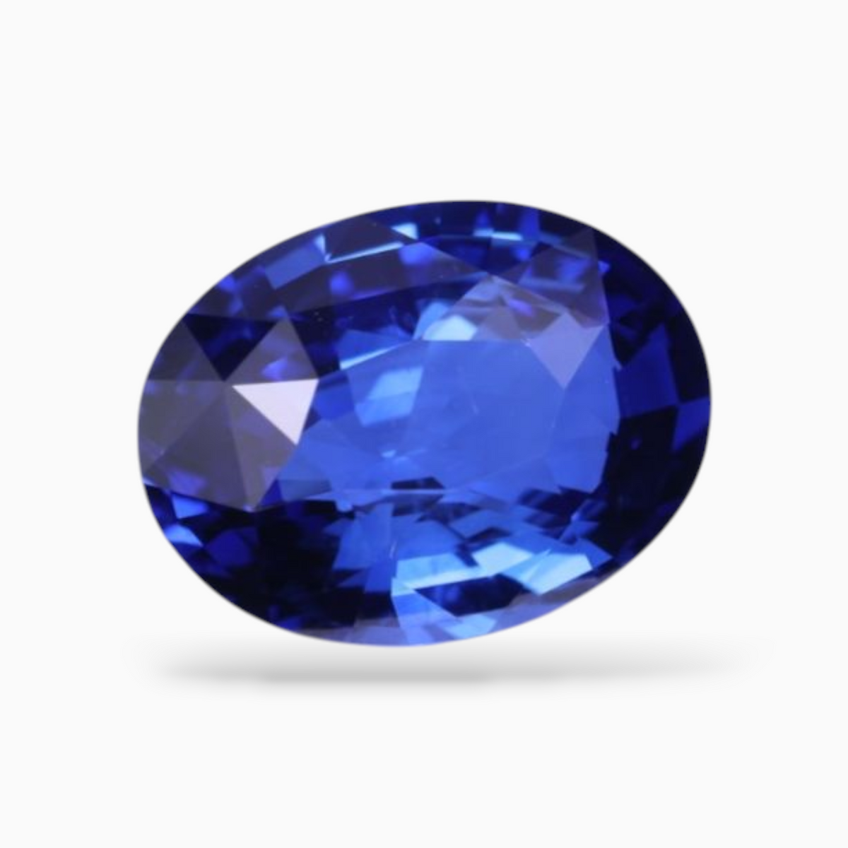 Natural Blue Sapphire Stone 3.04 Carats Oval Shape 10.43x7.85x4.57mm Size
