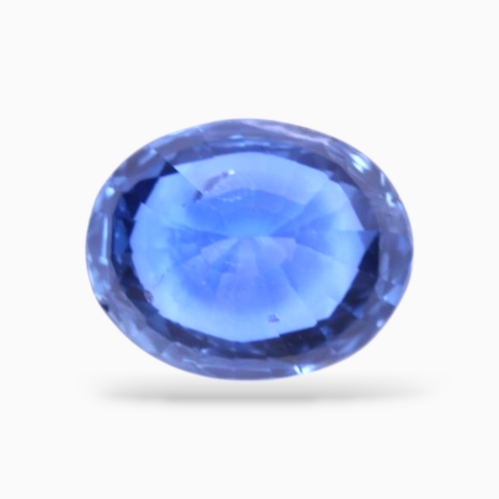 Natural Blue Sapphire Stone 3.05 Carats Oval Shape 9.12×7.31x5.31mm Size