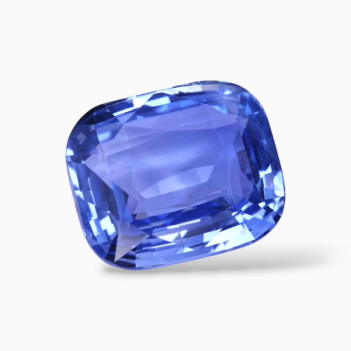 Natural Blue Sapphire Stone 3.10 Carats Cushion Shape 9.11x7.56x4.03mm Size