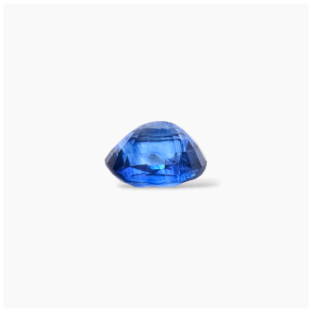 online Natural Blue Sapphire Stone 3.21 Carats Oval Shape 9.2X7.6 mm 