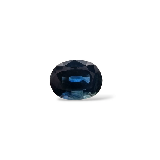 Natural Blue Sapphire Stone 3.22 Carats Oval Shape 10x7.5 mm