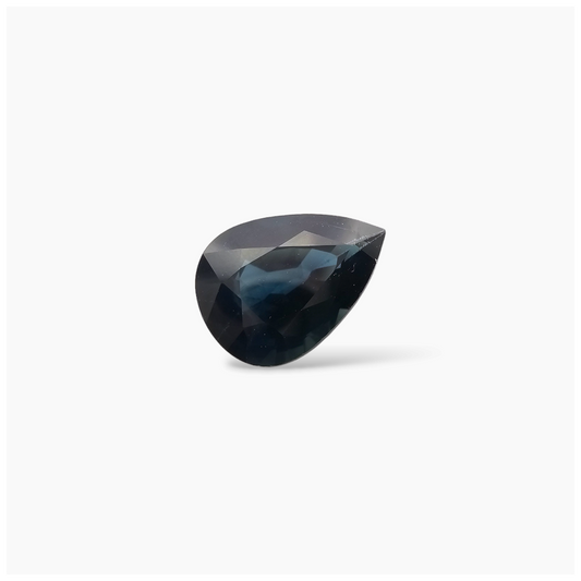 loose Natural Blue Sapphire Stone 3.32 Carats Pear Shape 11x8 mm