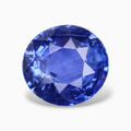 Natural Blue Sapphire Stone 3.56 Carats Oval Shape 9.56×8.96x5.19mm Size
