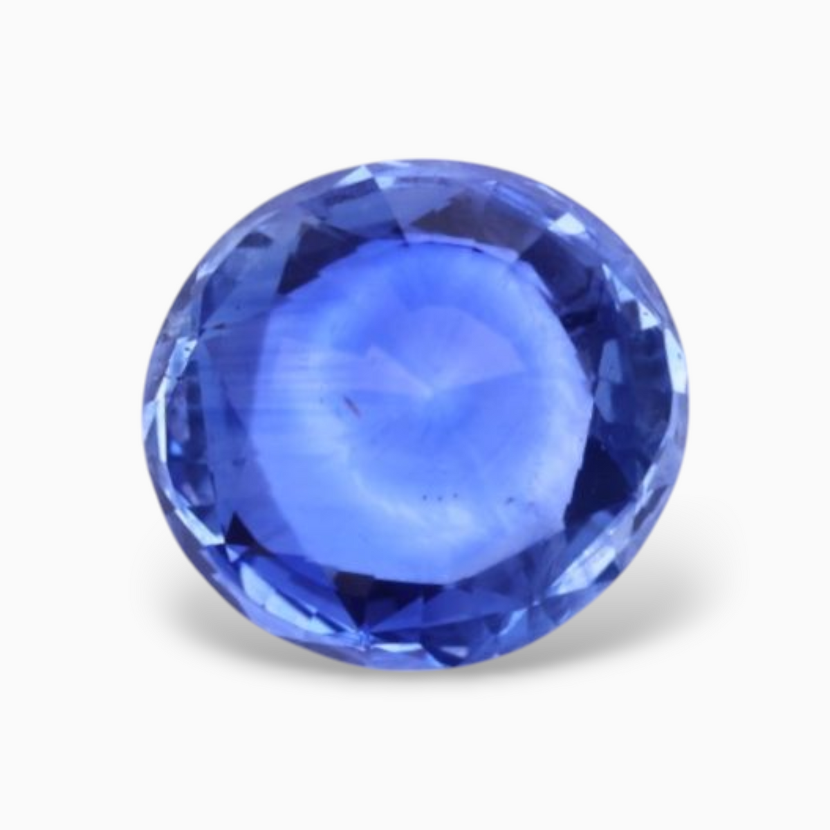 Natural Blue Sapphire Stone 3.56 Carats Oval Shape 9.56×8.96x5.19mm Size