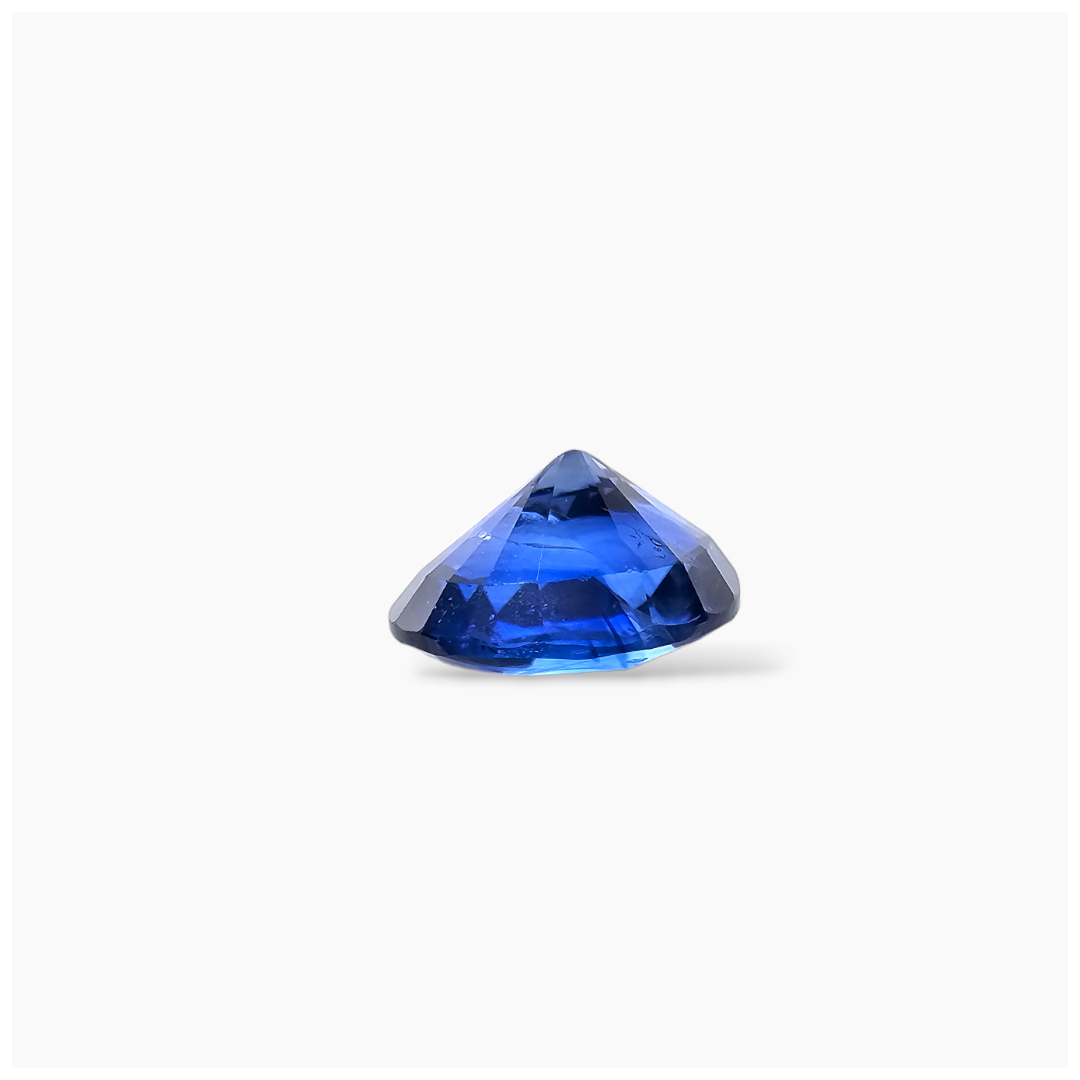 loose Natural Blue Sapphire Stone 3.79 Carats Oval Shape 10.5x1.5x6.2xmm 