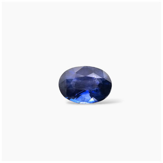 buy Natural Blue Sapphire Stone 3.79 Carats Oval Shape 10.5x1.5x6.2xmm