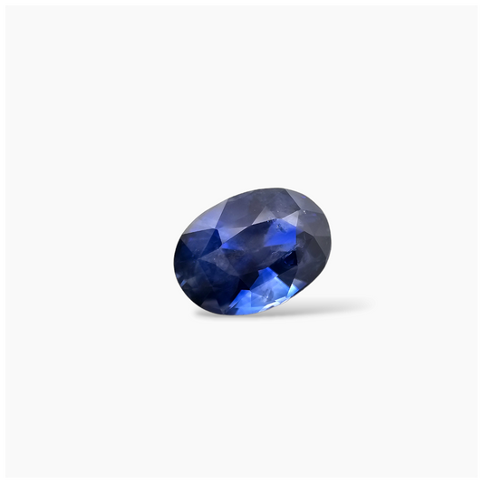 online Natural Blue Sapphire Stone 3.79 Carats Oval Shape 10.5x1.5x6.2xmm