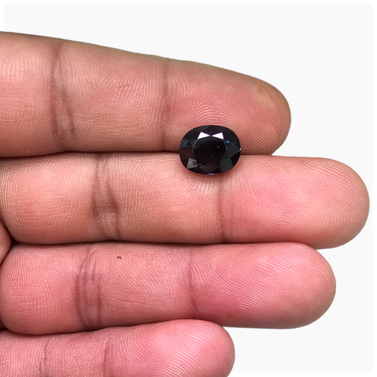 Natural Blue Sapphire Stone 4.24 Carats Oval Shape 10X8 mm 