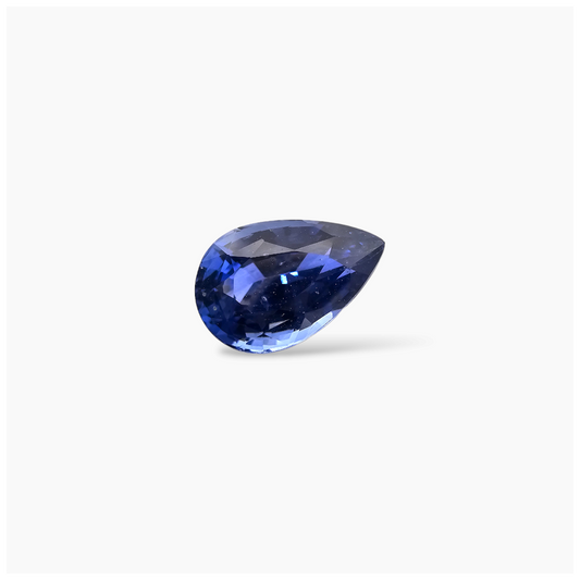 shop Natural Blue Sapphire Stone 4.45 Carats Pear Shape 12x7.8x5.8 mm