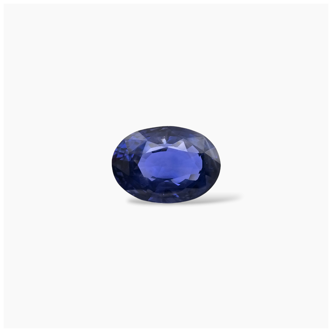 buy Natural Blue Sapphire Stone 5.05 Carats Oval Shape 11.7x8.4x5.5 mm