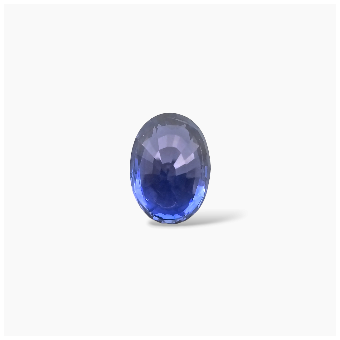 online Natural Blue Sapphire Stone 5.05 Carats Oval Shape 11.7x8.4x5.5 mm
