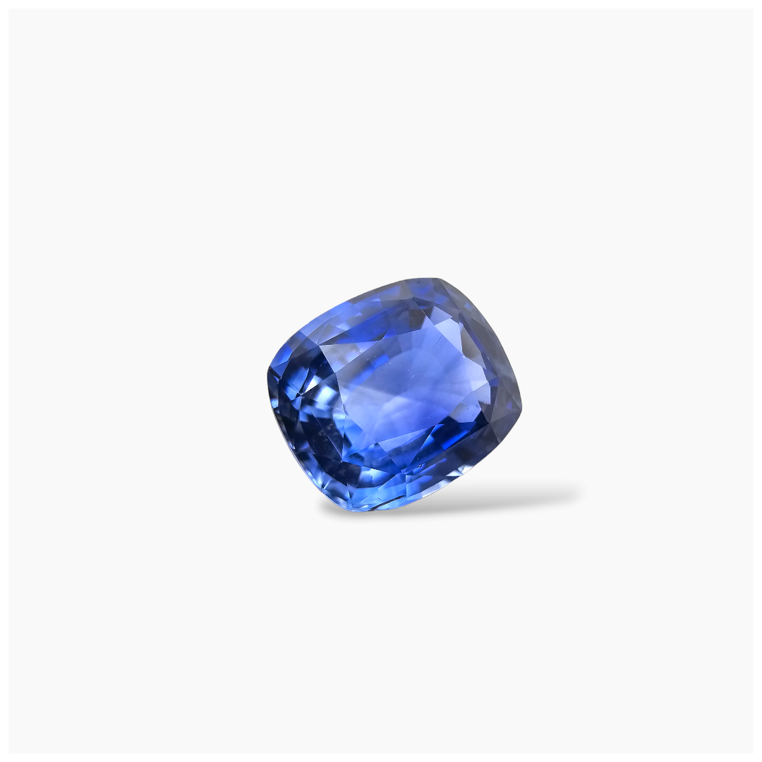 SHOP Natural Blue Sapphire Stone 5.38 Carats Cushion Shape 10.9x9.4x5.4xmm