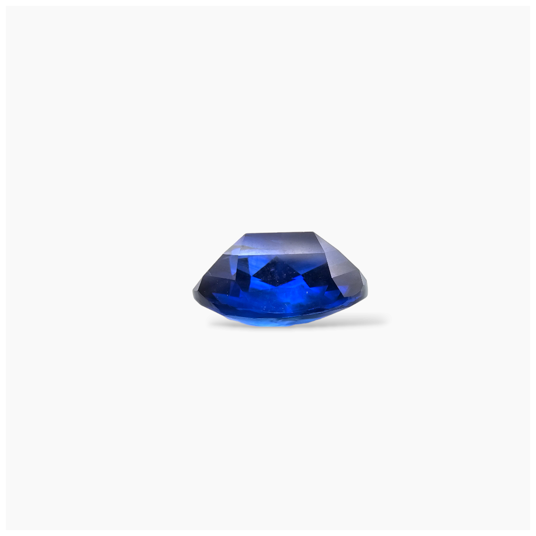 online Natural Blue Sapphire Stone 6.18 Carats Oval Shape 12.36x9.67x6.01 mm