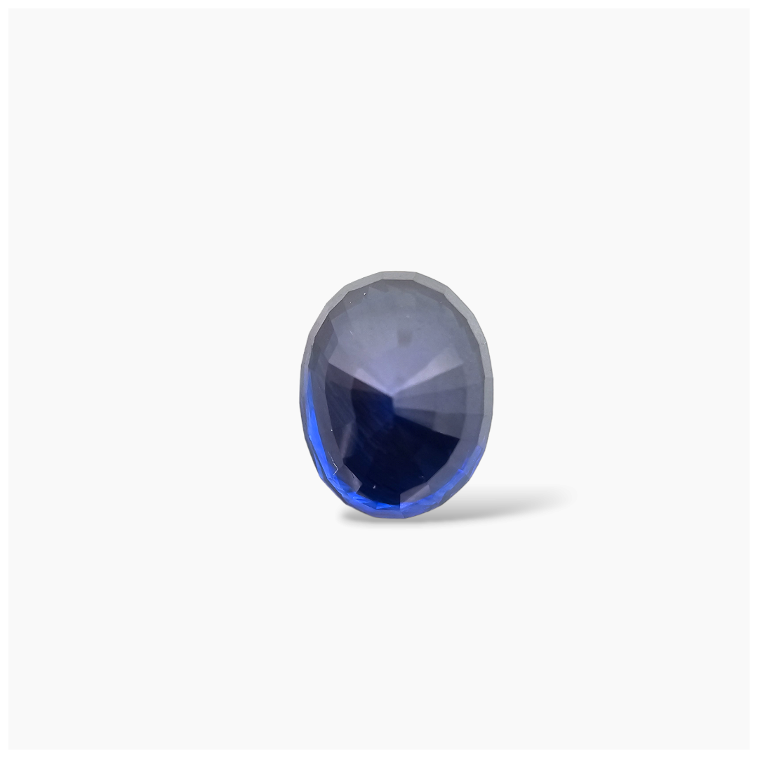 onlineNatural Blue Sapphire Stone 6.29 Carats Oval Shape 11.21x8.81x7.89mm