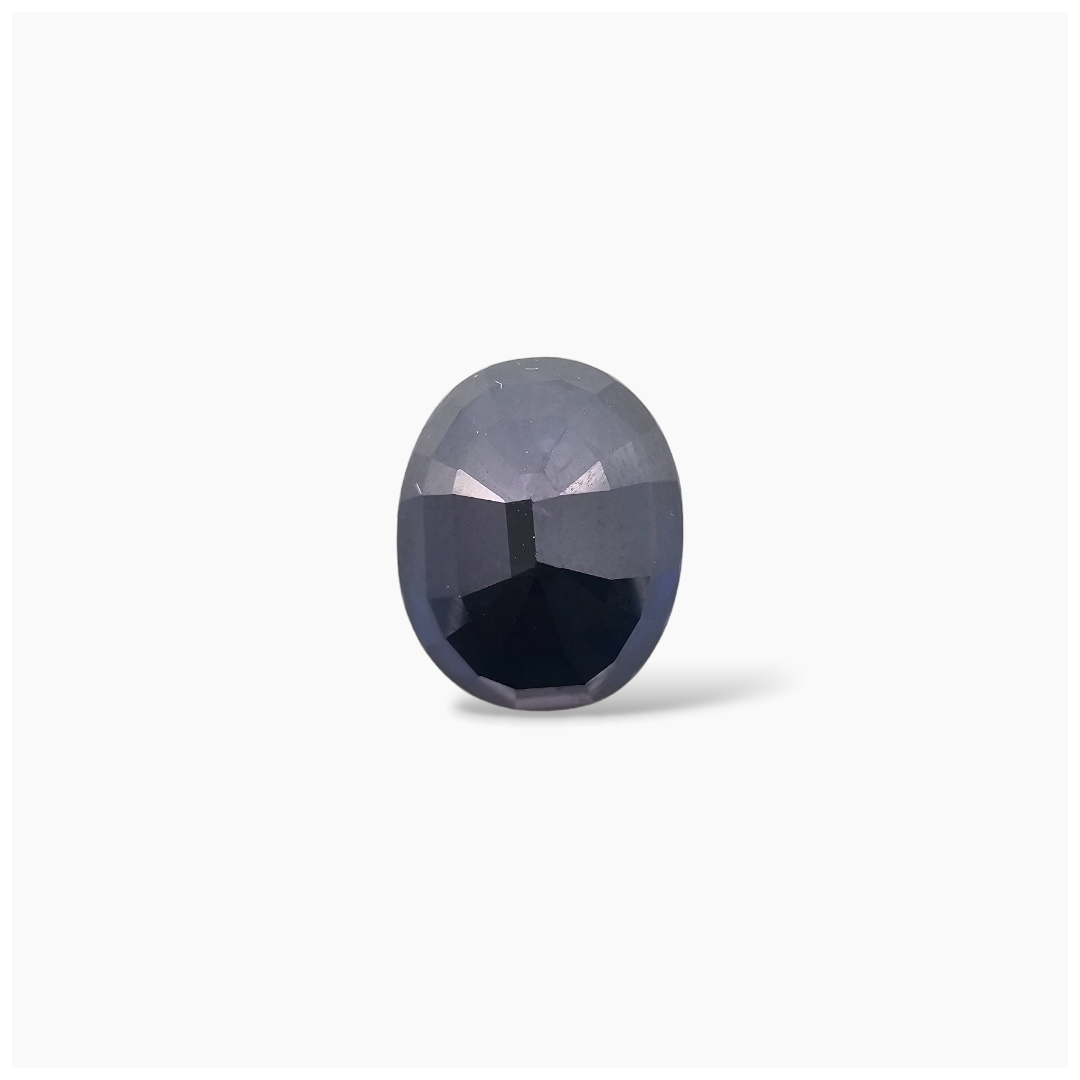 LOOSE Natural Blue Sapphire Stone 7.43 Carats Oval Shape 12.5x10.5 mm]