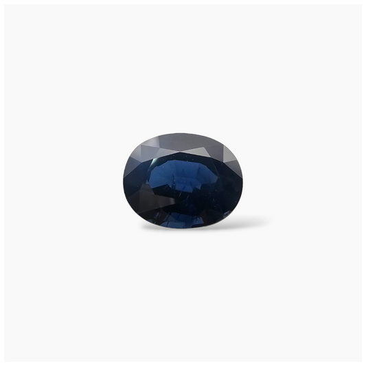 BUY Natural Blue Sapphire Stone 7.43 Carats Oval Shape 12.5x10.5 mm