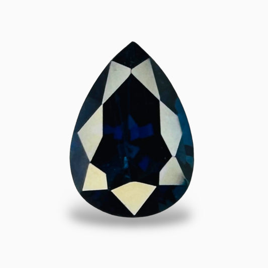 Natural Blue Sapphire Stone Pear Shape 2.42 Carats