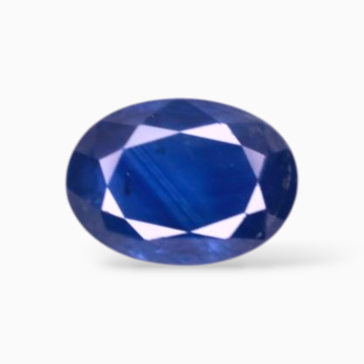 Natural Blue Sapphire in Oval Shape 0.78 Carats 7x5mm Size