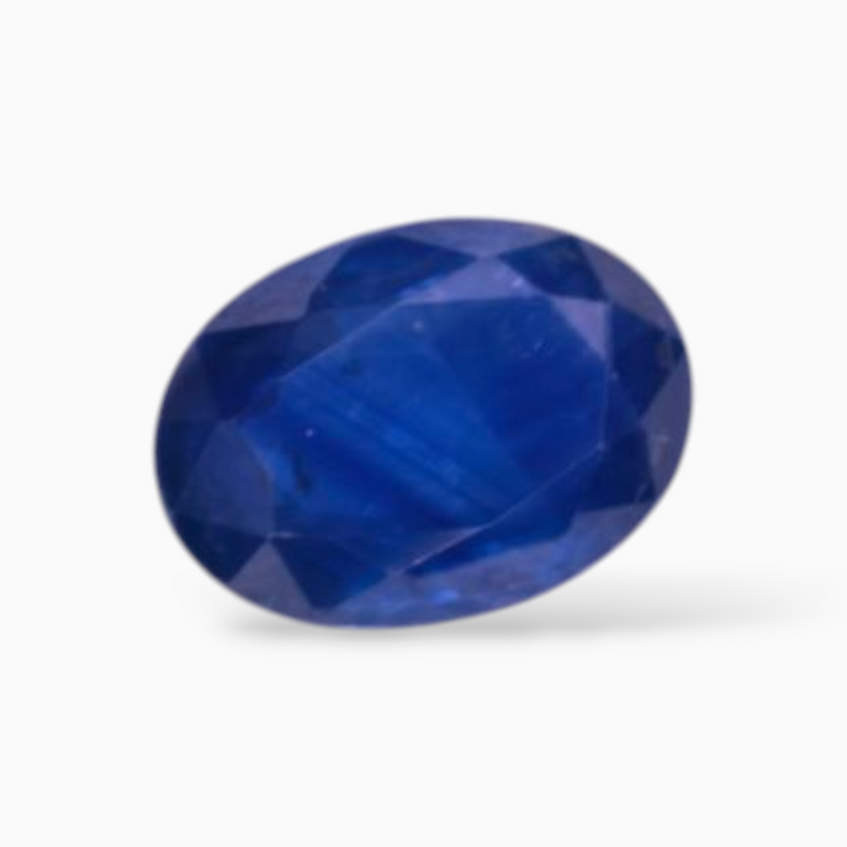 Natural Blue Sapphire in Oval Shape 0.78 Carats 7x5mm Size