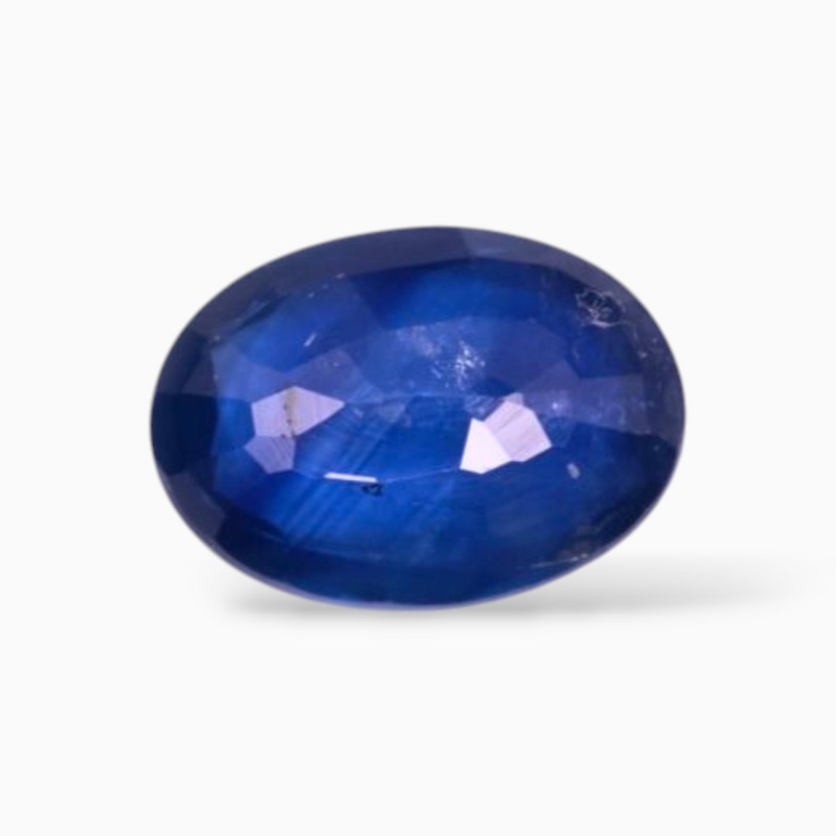 Natural Blue Sapphire in Oval Shape 0.78 Carats 7x5mm Size