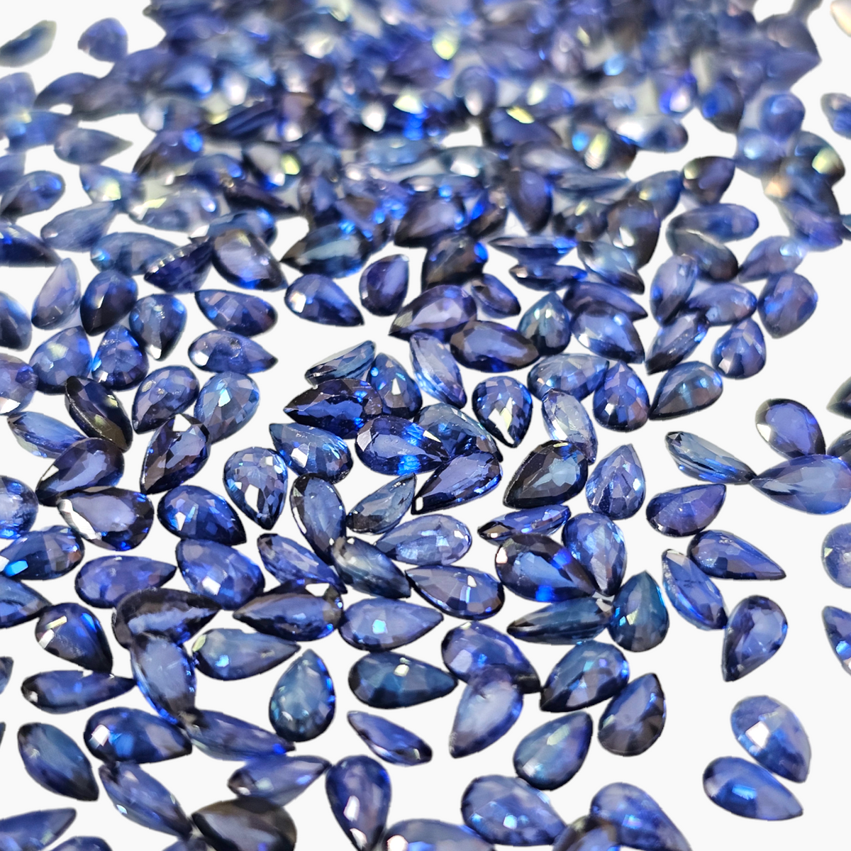 Blue Sapphire Pear Cut 5x3 mm From Africa for Sale Buy Online