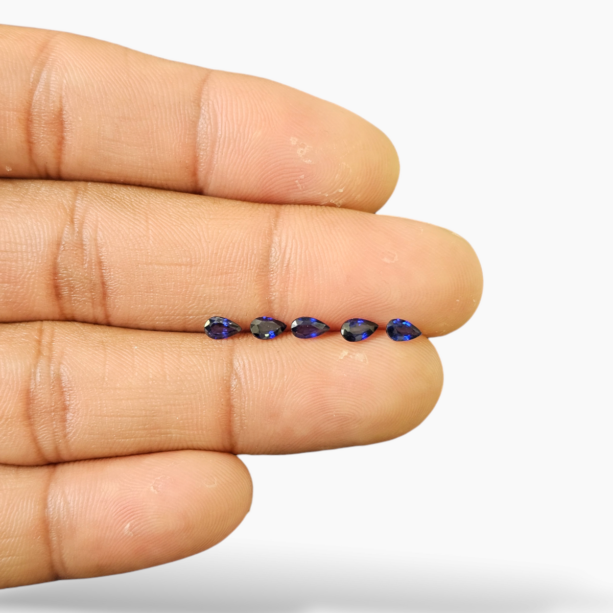 Blue Sapphire Pear Cut 5x3 mm From Africa for Sale Buy Online