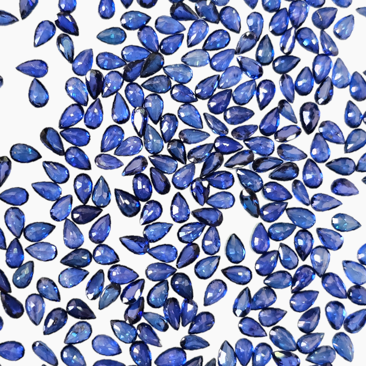 Blue Sapphire Pear Cut 5x3 mm From Africa for Sale Buy Online