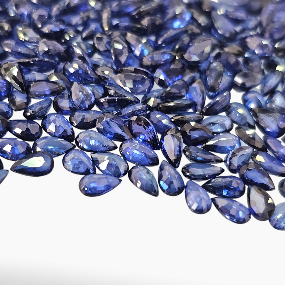 Blue Sapphire Pear Cut 5x3 mm From Africa for Sale Buy Online