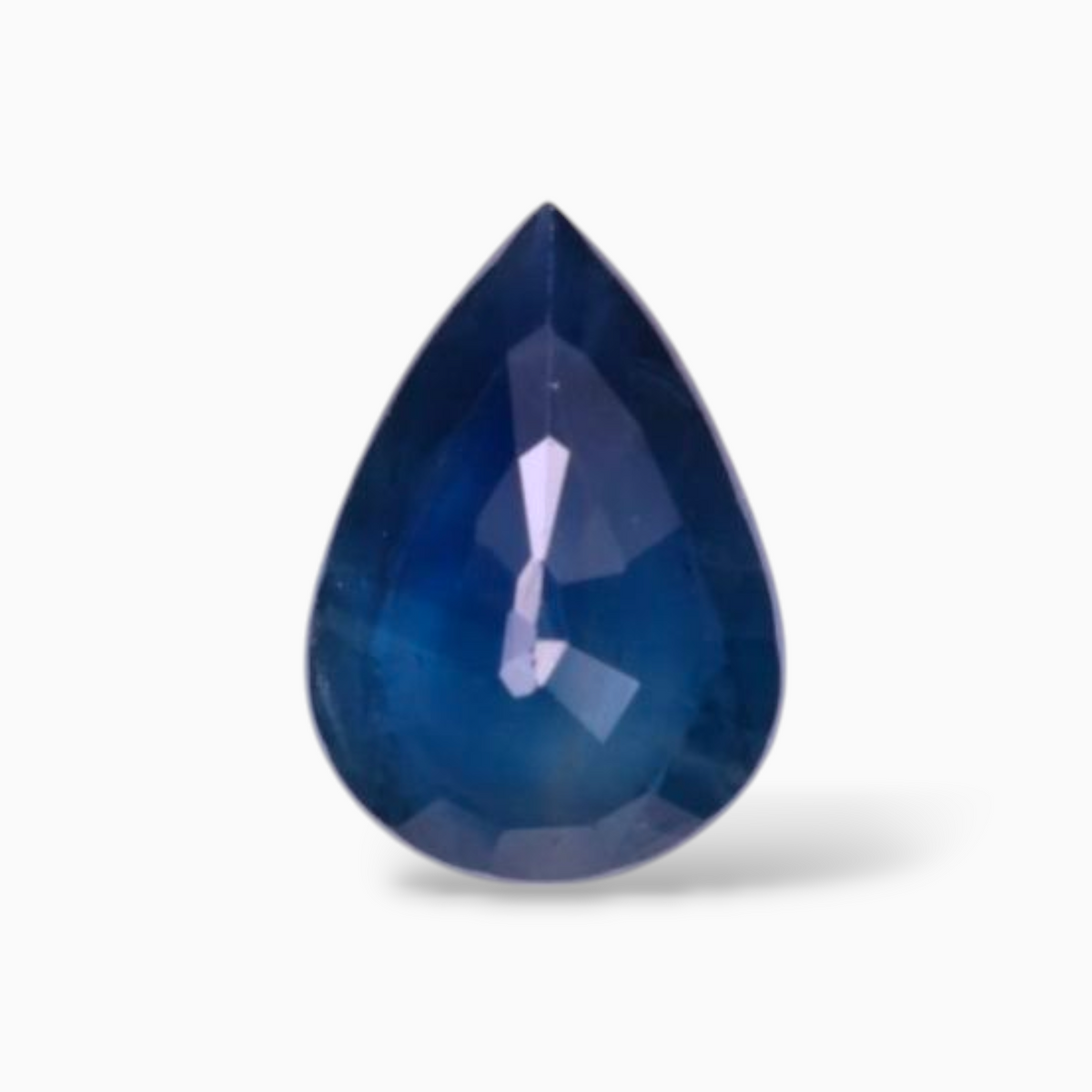 Natural Blue Sapphire in Pear Shape 0.62 Carats 6.8x4.8mm Size