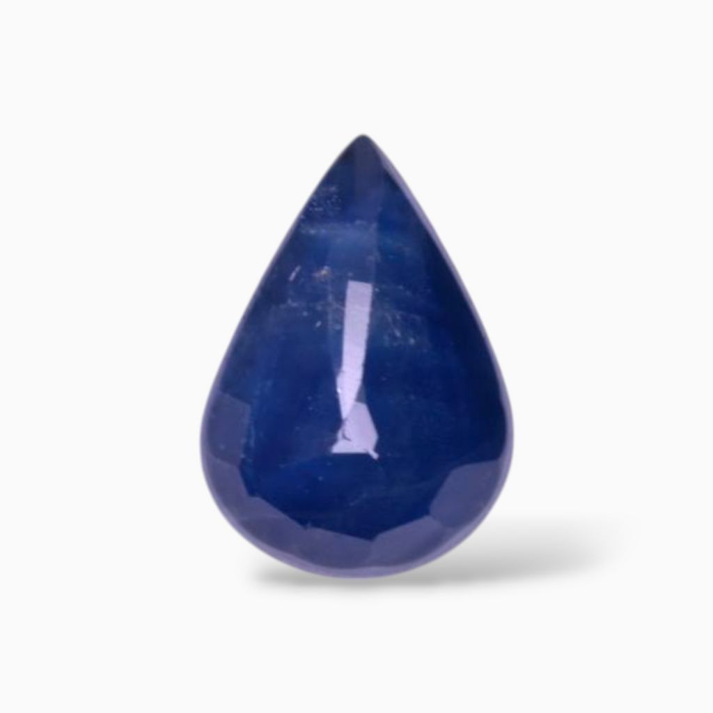 Natural Blue Sapphire in Pear Shape 0.74 Carats 7x5mm Size