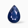 Natural Blue Sapphire in Pear Shape 0.93 Carats 7x5mm Size