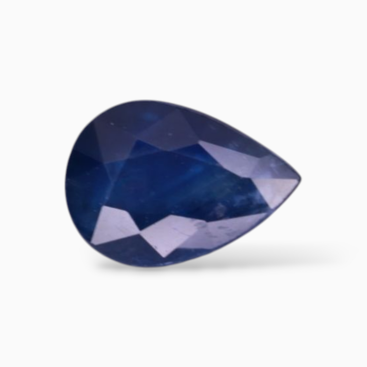 Natural Blue Sapphire in Pear Shape 0.93 Carats 7x5mm Size